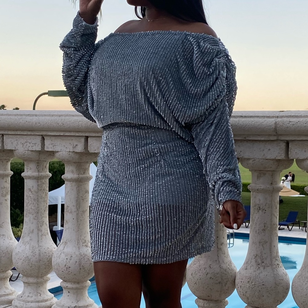 Missguided Gray dress